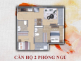 BÁN CĂN HỘ 2PN VIEW CỰC ĐẸP – GIÁ RẺ NHẤT DỰ ÁN VINGRAND PARK 61m2 - tt 500 ngay