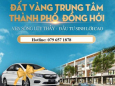 ĐẤT NỀN TP BIỂN ĐỒNG HỚI. RỦI RO THẤP. 99% SINH LỜI. CƠ HỘI VÀNG ĐỂ ĐẦU TƯ.