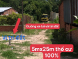 Đất bán ngang 5 dài 25 thổ cư hết đất giá 385 xã truông mít