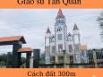Chợ Tân Quan huyệ Hớn Quản bán đất 500m2 thổ cư 100m sẵn sổ hồng trên đườngDT756