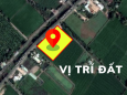 Thị trấn 210m2 mặt tiền nhựa thổ cư 100% chỉ 650 triệu nền Đức Huệ - Long An
