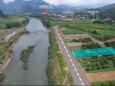 lô 1433m2 bám sông bôi, giao thông thuận tiện