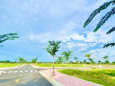 Bán Gấp nền đất mặt tiền đường oto đối diện hồ bơi
