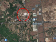 Bán 37.3ha châu pha-tx phú mỹ, cạnh kcn sonadezi châu đức.