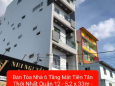 BÁN TÒA NHÀ MẶT TIỀN - TÂN THỚI NHẤT 170,6M2 - 6 TẦNG ( 5,2 x 33) - CHỈ 17,5 TỶ