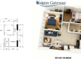 Chính chủ cần bán CC sài Gòn Gateway căn 66m2 (2PN + 2WC). Gía tổng chỉ 2.2 tỷ.
