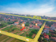 Cần bán gấp 125m2 đất đấu giá, full thổ cư. Giáp khu CN Trung Hà 200ha.