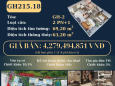 BÁN CĂN 2PN+1- 3,583 ty - TÒA GH2 VINHOMES GRAND PARK - VIEW CÔNG VIÊN SIÊU ĐẸP