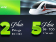 Nhà phố 1 trệt 2 lầu 1 tum. cách ga metro chỉ 2p. liền kề VĐ 3 giá từ 6 tỷ/căn