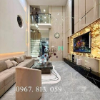 Bán nhà riêng: Nhà có thang máy 1 sẹc đường TX 25, DT:4x19M, Lửng, 3Lầu, 4PN, p.