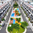 Bán biệt thự: Bán gấp căn nhà phố liền kề xây sẵn 90m2, 4 tầng dự án T&T Long Hậ