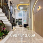 Bán nhà riêng: Nhà đường thông xe hơi, DT:4x15,5M, Lửng, 3 Lầu, 4PN, Gara ô tô, 