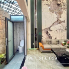 Bán nhà riêng: Nhà mới đường xe hơi, DT:4x14M, Lửng, 3Lầu, 4PN, P.thờ, P.xông hơ