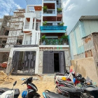 Bán nhà riêng: Nhà mới đường Thạnh Xuân 25, DT:4x17,5M, Lửng, 3Lầu, 4PN, Gara ô 