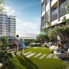 Bán căn hộ chung cư: Bán căn trệt trên không Diamond Alnata Plus Celadon City gi