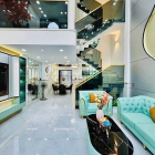 Bán nhà riêng: Bán nhà hẻm xe hơi Nguyễn Oanh, P.10, 5 x 12, 4 tầng, 4PN giá 8.4