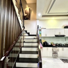 Bán nhà riêng:  Nhà 60m2(4.5x13.5) 4 tầng, 5PN, hẻm ô tô, P10 Phú Nhuận, chỉ #1