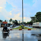 Bán đất thổ cư: Đất 1360m² góc ngã tư vòng xoay Hóa An,46 tỷ vị trí đẹp ngay tru