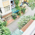 Nhà riêng: Cho thuê nhà mặt phố mai dịch 120m x5T ô tô đỗ cửa