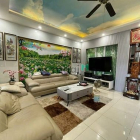 Nhà phố: Cho thuê nhà Hầm + 2,5 lầu. góc 2mt Nguyễn Qúy Cảnh. 10x20m. giá 45tr