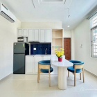 Căn hộ chung cư: Căn hộ cao cấp 1 phòng ngủ ban công lớn view thoáng lầu cao mặt