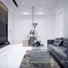 Căn hộ chung cư: Cho thuê căn hộ Tản Đà, Q 5, 91m2, 2PN, 2WC, full nt, giá: 12 t