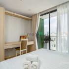 Nhà hàng - Khách sạn: Cho thuê căn hộ 55m2 full nội thất bancon Đại học Kinh Tế 