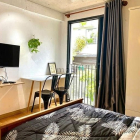 Nhà hàng - Khách sạn: Căn studio bancol cực đẹp gần vòng xoay Điện Biên Phủ Quậ