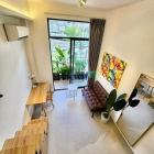 Nhà hàng - Khách sạn: Duplex Ban Công Tại Ngã Tư Hàng Xanh Full Nội Thất