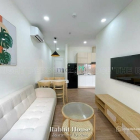 Nhà hàng - Khách sạn: Căn hộ 1PN full nội thất gỗ đẹp ban công lớn gần cầu Thị N