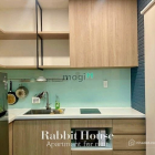 Nhà hàng - Khách sạn: Căn hộ 1PN full nội thất gỗ có ban công được nuôi thú cưng