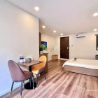 Nhà hàng - Khách sạn: Căn hộ Studio sàn gỗ full nội thất ban công được nuôi mèo 
