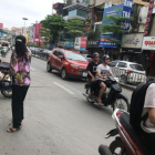 Cho thuê nhà mặt phố Nguyễn Lương Bằng 48m*3 t MT= 7m giá 32tr/th