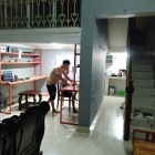 Cho thuê nhà gần hồ Hạ Đình, DT50m2 x 2 tầng, 1 lửng, 3 ngủ, Điều hòa, NL giá 8t