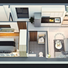 HOT! HOT! Chỉ 345 triệu sở hữu ngay "Căn hộ 1PN tầng cao nhất dự án".