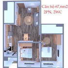 Căn hộ Eurowindow Riverpark 68m2 gần cầu Đông Trù, chỉ từ 1,3 tỷ, Vay 0% lãi