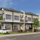 Bán nhà phố giá rẻ ngay trung tâm Bến Cát.