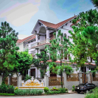 Cần bán 200m2 đất Đan Phượng ,Xây 3,5 tầng, đường trước nhà 13,5m.