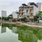 NHÀ ĐẸP, MẶT HỒ, GARA QUẬN HOÀNG MAI 45M2 x 5T, MT 4M GIÁ 5.4 TỶ.