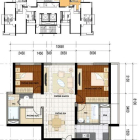 Cho thuê căn hộ Phú Mỹ, Quận 7, 93m2 Full nội thất giá 13,5tr/tháng