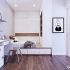 Cho thuê CH 2PN, 70m2 Jamila Khang Điền, view Bitexco thoáng mát, giá 7tr/th