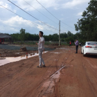 1000m2 dân cư đông đường đang lên nhựa 7m giá 550 triệu