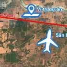 Bán đất sân bay Phan Thiết, SHR, chỉ 550 nghìn/m2