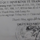 Bán gấp 15 hecta đất đạt chuẩn trang trại sạch, mặt tiền Quốc lộ 62. Giá 330tr/c