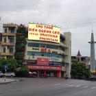 Cho thuê mặt bằng tầng 3 tòa nhà Lotteria - Trung tâm thành phố Cẩm Phả.