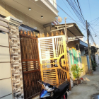 Bán nhà 1 trệt 1 lầu 2 mặt tiền điều 4m hẻm 7 bờ kè