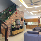 Cho thuê nhà phố dự án Mega Ruby khang điền diện tích 5x16 full nội thất.