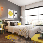 Cho thuê căn 2 phòng ngủ đủ đồ 885 Tam Trinh