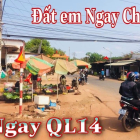 Ra gấp 2 lô mặt tiền QL14 giá 350triệu