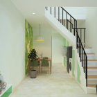 Nhà thiết kế 1 trệt 1 lầu 60m2 500 triệu Tân Thạnh Đông Củ Chi nhà mới xây.